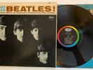 Meet The Beatles - 1964 US Mono 1 BMI Credit Labels T-2047 (EX) Ultrasonic Clean