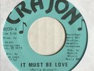 sweet soul 45 THE SEQUINS It Must Be Love  CRAJON listen