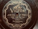 HARLEM JAZZ: THE MISSOURIANS - ‘400 HOP/ SCOTTY BLUES’ VICTOR V-38084