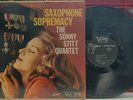 Sonny Stitt Quartet - Saxophone Supremacy Verve LP V-8377 VG JAZZ MONO DG