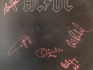 AC/DC Back In Black Hand Signed Lp, with COA