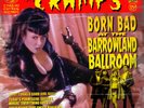 The CRAMPS Born Bad live in Glasgow black as night vinyl LP