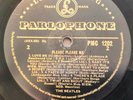 BEATLES - PLEASE PLEASE ME BLACK & GOLD PMC 1202 RARER NORTHERN SONGS CREDIT