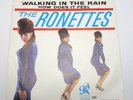 HEAR The Ronettes Walking In The Rain Philles 123 PICTURE SLEEVE SOUL 1964