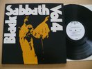 BLACK SABBATH- VOL. 4 1972 ORIGINAL WHITE LABEL PROMO HARD ROCK METAL OZZY EX/NM