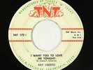R&B Rocker 45 - Ray Liberto - I Want You To Love Me Tonight - TNT - autograph