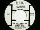 GARY & GARY Sweet/No Soul 45rpm Consider Yourself Lucky/The Soft Easy Life HEAR