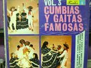 CUMBIAS Y GAITAS FAMOSAS Vol 3 Discos Fuentes LP Los Satelites/Los Golden Boys