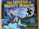 the LEGEnD Of SLEePY HOLLOW 33 LP Walt Disney w/Illustrated Book VTG Rare 1971