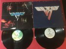 Van Halen (S/T) first album - Van Halen II  *Vinyl Lp both Los Angeles Pressings