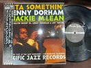 MINT  KENNY DORHAM INTA SOMETHIN' PACIFIC JAZZ PJ-0041 OBI STEREO JAPAN VINYL LP