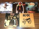 5 AC/DC LP Lot- Powerage, Highway to Hell, Let There Be Rock, For Those About to