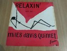 MILES DAVIS QUINTET - RELAXIN' WITH THE MILES DAVIS QUINTET - UK 1ST- EXCELLENT