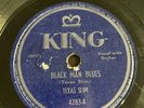 Texas Slim (John Lee Hooker)  on King 78 RPM  4283 BLACK MAN BLUES/STOMP BOOGIE