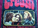 CREAM - SUNSHINE OF YOUR LOVE + 3 - RARE EP with COVER - URUGUAY