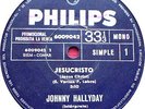 JOHNNY HALLYDAY - JESUS CHRIST / ON ME RECHERCHE - PROMO 7