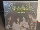 Metallica To Live is to Die 2016 Egg Raid Records 2LP Rare Live Recording
