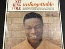 NAT KING COLE UNFORGETTABLE (VG) T-357 LP VINYL RECORD Shrink L1