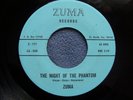 Zuma..The Night Of The Phantom..Ft Worth Texas Psych Garage Funk 45 rpm 1970's