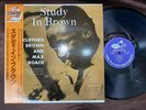 MINT  CLIFFORD BROWN STUDY IN BROWN MERCURY 195J-10 OBI MONO JAPAN VINYL LP