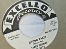 Tabby Thomas-Hoodo Party b/w Roll On Ole Mule-Excello#2212-PROMO-Blues-45rpm