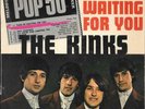 THE KINKS 45 EP TIRED OF WAITING FOR YOU+PS FRANCE RARE 1965