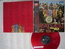 BEATLES SGT.PEPPER'S LONELY HEARTS CLUB BAND ODEON EAS-70137 Japan OBI RED LP