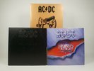 AC/DC 3LPs Vinyl Records Back in Black, For Those About To Rock, The Razors Edge