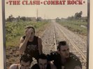 The Clash Combat Rock Vinyl Lp Punk Record CBS 32787 EX/EX