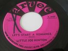RARE-ORIGINAL NORTHERN SOUL-ARVEE 5029-LITTLE JOE HINTON-LETS START A ROMANCE-45