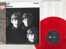 BEATLES WITH THE EMI/ODEON EAS-70131 Japan OBI RED CLEAR VINYL VINYL LP
