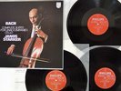 JANOS STARKER BACH CELLO SUITES COMPLETE PHILIPS 15PC-107 09 Japan VINYL 3LP