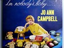 JO ANN CAMPBELL NOBODY'S BABY ULTRA-RARE ORIG '59 FEMALE ROCKABILLY END MONO LP