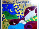 MICHAEL HURLEY ARMCHAIR BOOGIE RARE ORIG '71 RACCOON WHITE LABEL PROMO LP w/BOOK
