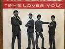 The Beatles She Loves You Super Rare Swan Picture Sleeve Original Single 45 Vg+
