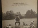 GEORGE HARRISON - All Things Must Pass -  3 vinyl lp 1970 Apple labels nice