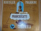 Paganini Caprices/Kreisler Favorites - Zino Francescatti Violin - NM ML 4219 LP
