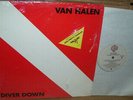 Van Halen Diver Down LP VG+ Vinyl Shrink Hype /Song Sticker Sammy Hagar Eddie