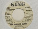 MOON MULLICAN: Rock And Roll Mr. Bullfrog / I'm Mad With You 45 (dj, bio) VG+