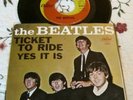The Beatles-Ticket To Ride/Yes It Is-West Coast Picture Sleeve w/Vinyl 45