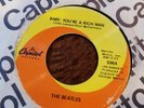 1967 BEATLES BABY YOU'RE A RICH MAN WE CAN WORK IT OUT CAPITOL SUBSIDIARY 45