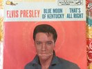 ELVIS 447-0601 Blue Moon Of Kentucky / That's All Right 45 RPM FREE SHIPPING