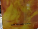 Very Rare Nine Inch Nails Import Vinyl Broken With 7 Inch Single And Info Sheet.