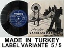 JOHNNY HALLYDAY SAN FRANCISCO + POCHETTE 45 TOURS VINYLE TURC TURQUIE VARIANTE 4