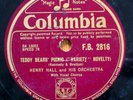 TEDDY BEARS PICNIC  HENRY HALL Classic- 10 inch 78rpm Disc Col FB2816