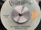 PANAMA Latin Soul Ballad LOS SUPERIORES Triste Confesion 45rpm 7