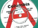 THE YARDBIRDS - 'I WISH YOU WOULD' COLUMBIA DB 7283 DEMONSTRATION 45 1964 RARE