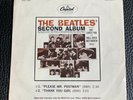 THE BEATLES SECOND ALBUM Promo Only 7