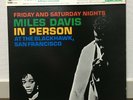 MILES DAVIS / IN PERSON JAPAN ISSUE DOUBLE LP W/OBI, INSERT