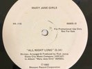 Mary Jane Girls - All Night Long 12” Single PROMO Soul Funk Disco